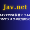 FANZATVでVRは視聴できるの！？AVおすすめサブスクの配信状況とは！？