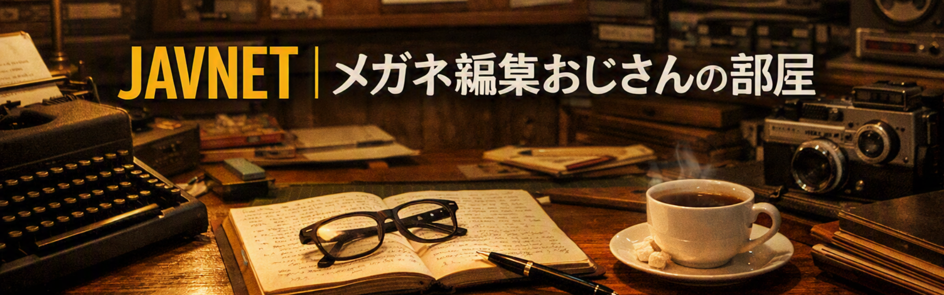 JAVNET｜メガネ編集おじさんの部屋